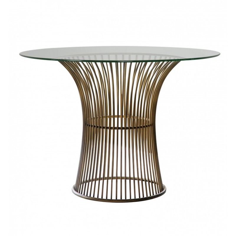 GA Zepplin Dining Table Bronze